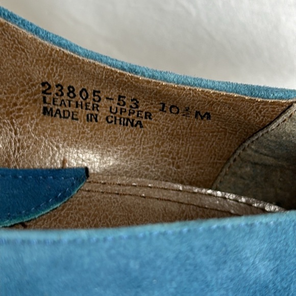 Stacy Adams blue suede shoes, size 10.5M main image 7